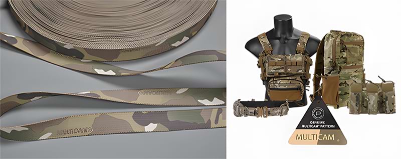 ECHTES MULTICAM-MUSTER