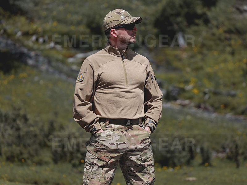 Emersongear Dri-Release Functional Fabric Combat Langarm-T-Shirt „Disguise“