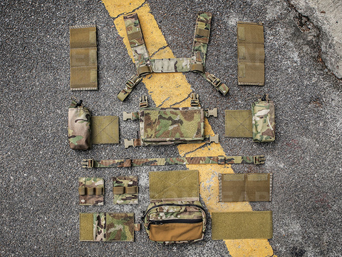 Emersongear Micro Fight Chassis Taktisches MK3 Combat Chest Rig