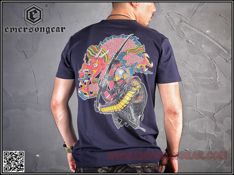 Emersongear T-Shirt Ming Guards (Rückenversion)