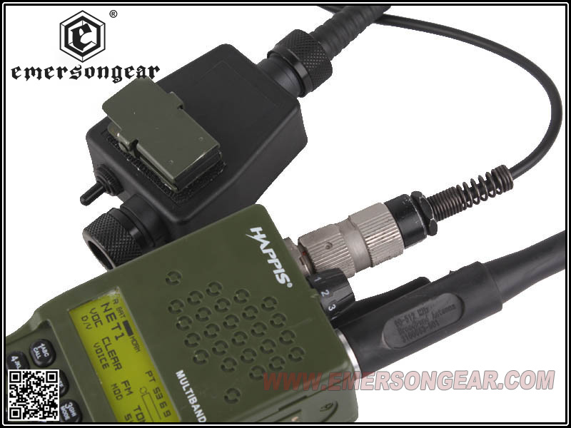 EmersonGear PRC-152 Dummy Radio+6 Pin TEA PTT