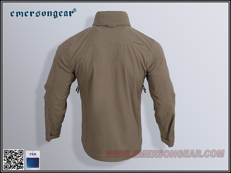 Emersongear Blue Label „Fog“ winddichter Softshell-Mantel