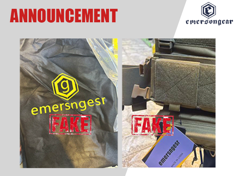 Emersongear® Kampf gegen Fälscher