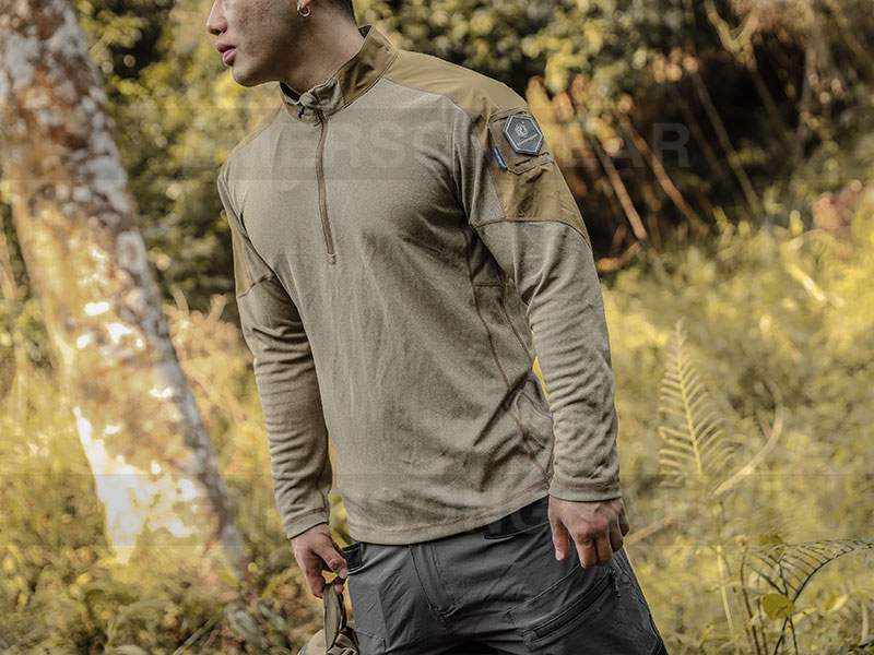 Emersongear Shooting Tactical Langarm-Polo-T-Shirt „Hunter“