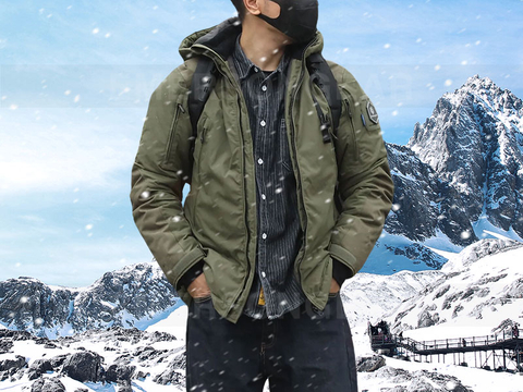 Emersongear Winter -20℃ Warm halten Baumwollkleidung Outdoor Taktische Jacke „Polar Fox“