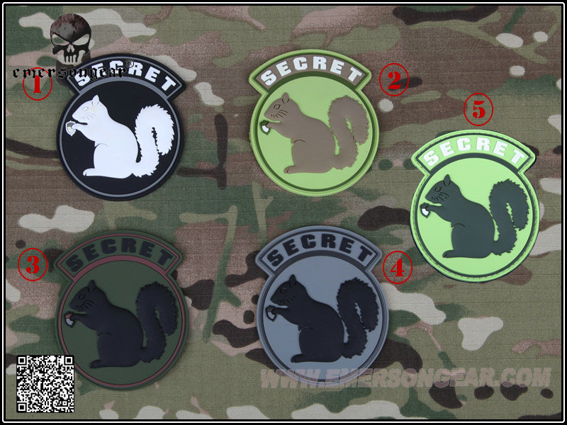 EmersonGear PVC Secret Squirrel Patch