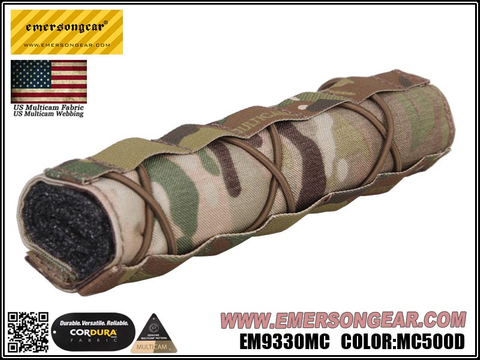 EmersonGear 22 cm Airsoft-Schalldämpfer-Abdeckung