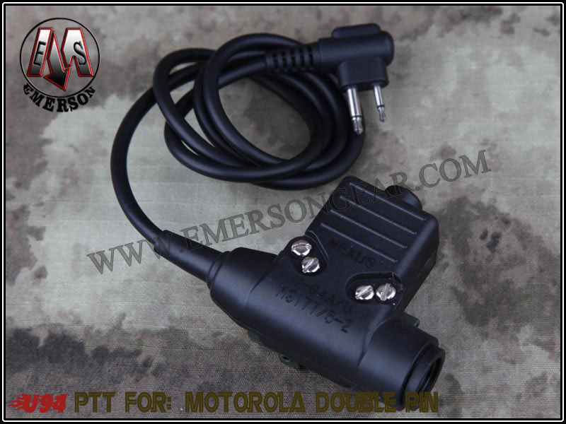 EmersonGear U94 PTT fürMotorola Doppeleinsatz