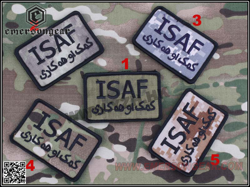 EmersonGear Stickerei-Patch ISAF