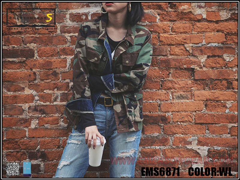 EmersongearS BDU-Jacke im Vintage-Stil für Damen