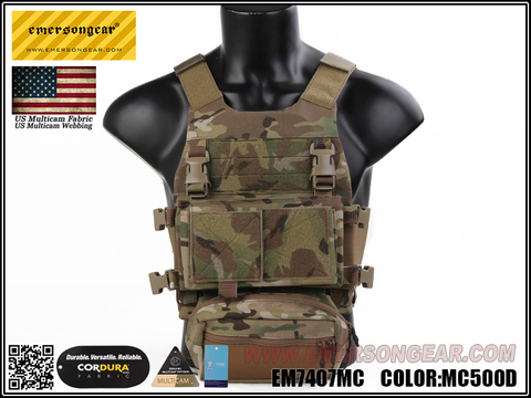 Emersongear FCS Style WESTE MIT MK Chest Rig SET