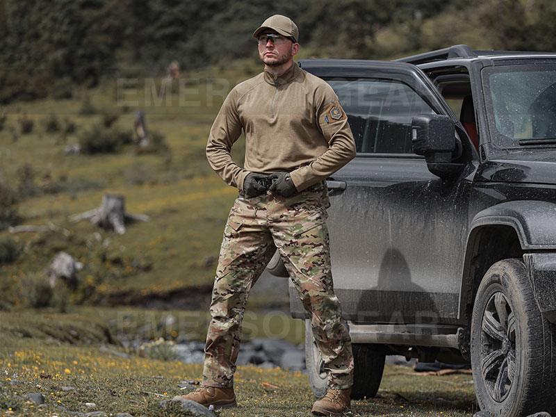 Emersongear Schnelltrocknendes taktisches Jagd-Sweatshirt „Stealth“