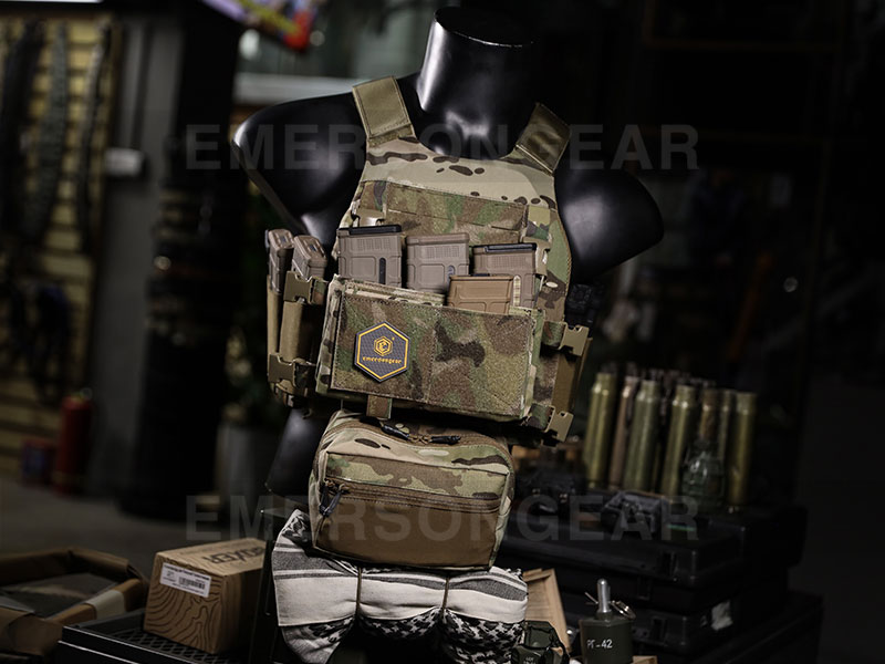 Emersongear Tactical W/MK Chest Rig Set Weste im FCS-Stil