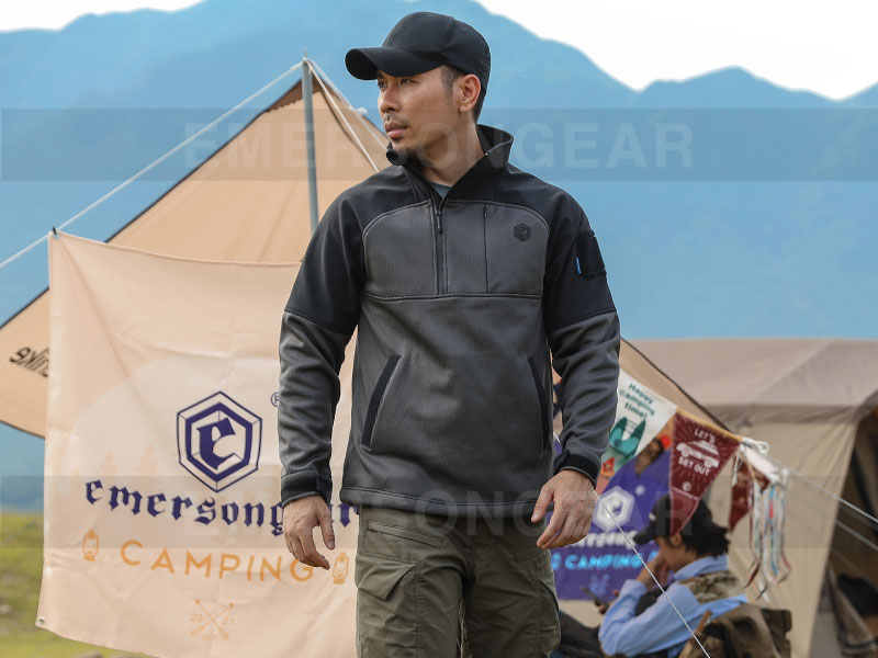 Emersongear Umweltfreundliche Stoffe Outdoor Taktischer Pullover Funktionskleidung „Rhinoceros“