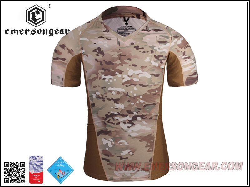 EmersonGear Skin Tight Base Layer Camo Laufshirts