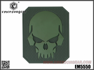 EmersonGear Piratenschädel PVC-Aufnäher