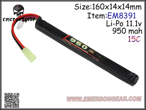 EmersonGear 11,1V 950mah 15C AK-Long