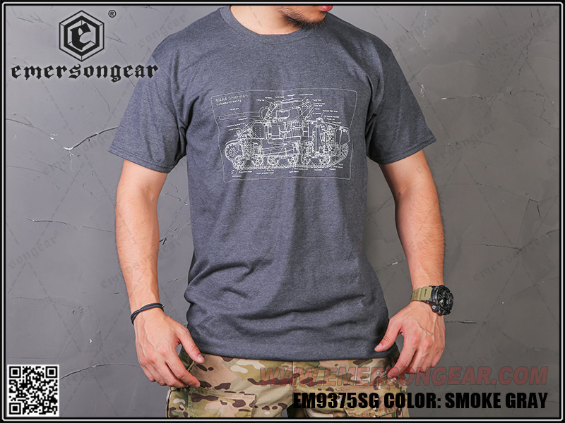 Emersongear Militärkultur-T-Shirt – TYP C