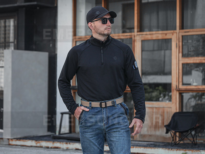 Emersongear Schnelltrocknendes taktisches Jagd-Sweatshirt „Stealth“