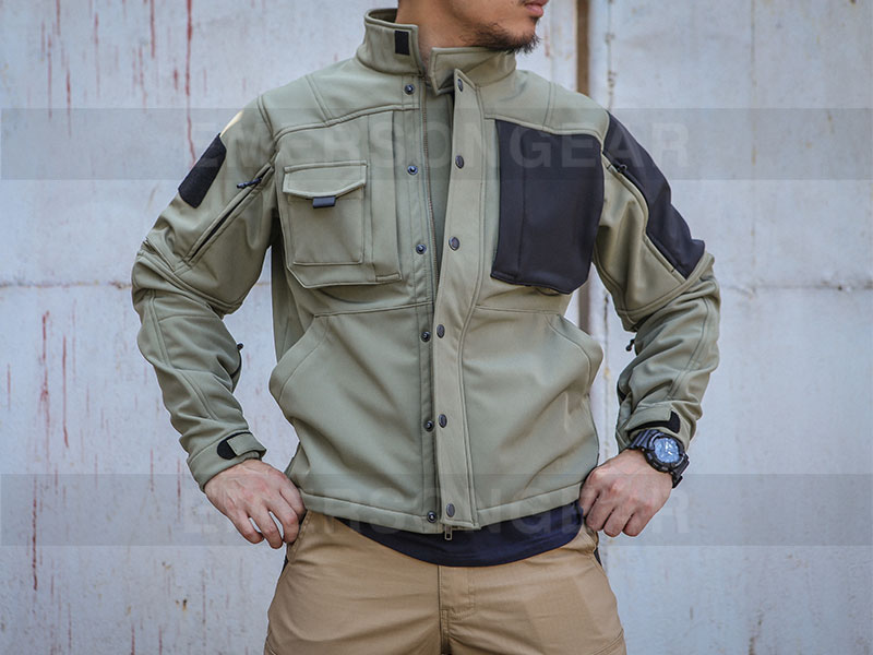 Emersongear Triple Tech Tactical Soft Shell Jacke „Armored Rhino“